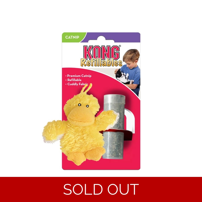 product Image for KONG Cat Refillables Duckie